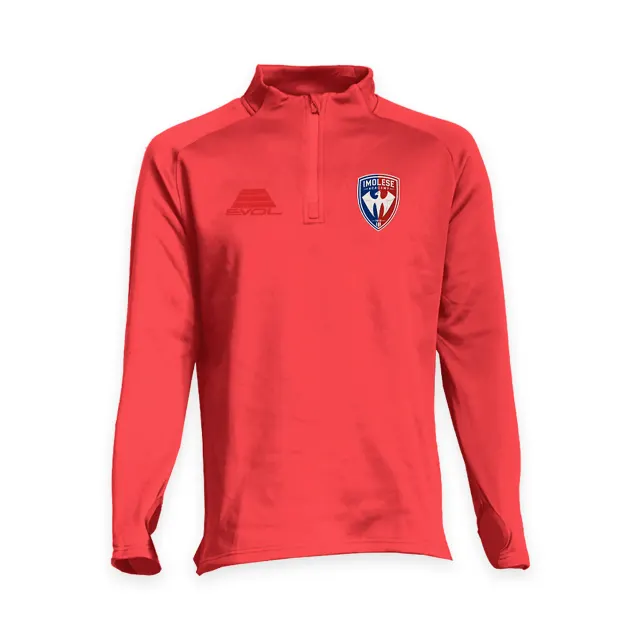 Felpa allenamento Imolese Academy, colore Rosso, fronte, foto 1 di 3