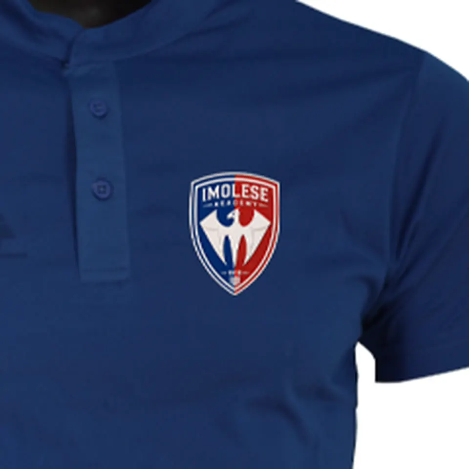 Polo Imolese Academy, colore Navy, dettaglio, foto 3 di 3