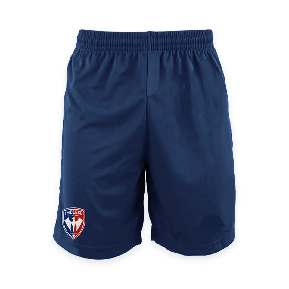 Bermuda con tasche Imolese Academy, colore Navy, fronte, foto 1 di 3