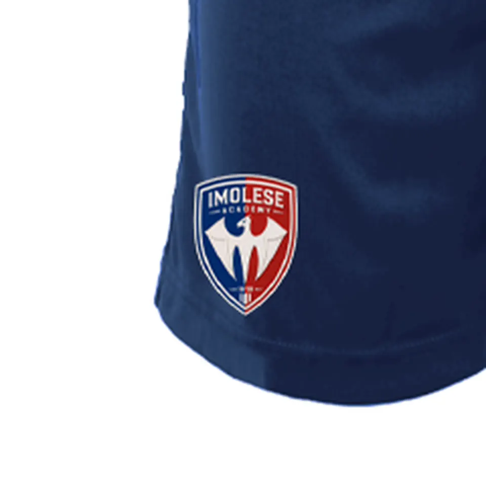 Bermuda con tasche Imolese Academy, colore Navy, dettaglio, foto 3 di 3