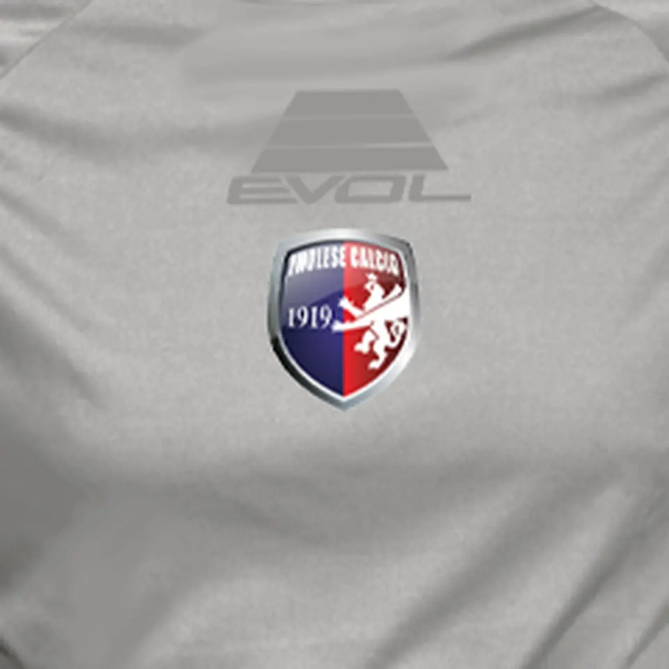 Maglia portiere Imolese Calcio, colore Grigio, dettaglio, foto 3 di 3