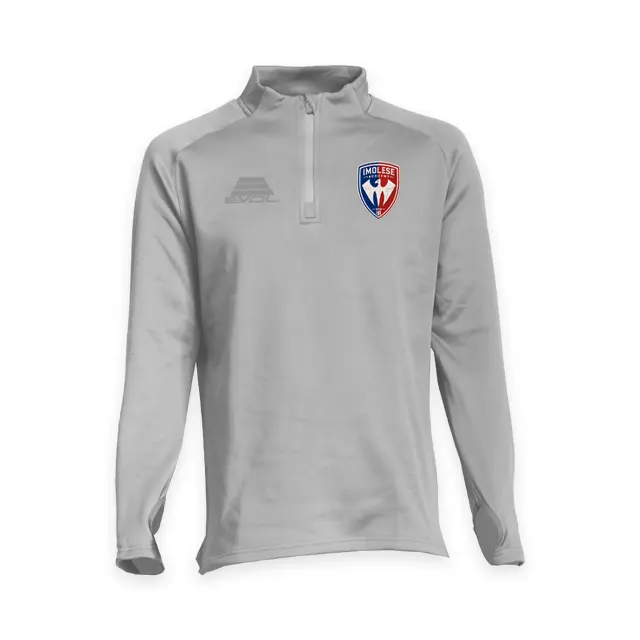 Felpa portiere Imolese Academy, colore Grigio, fronte, foto 1 di 3