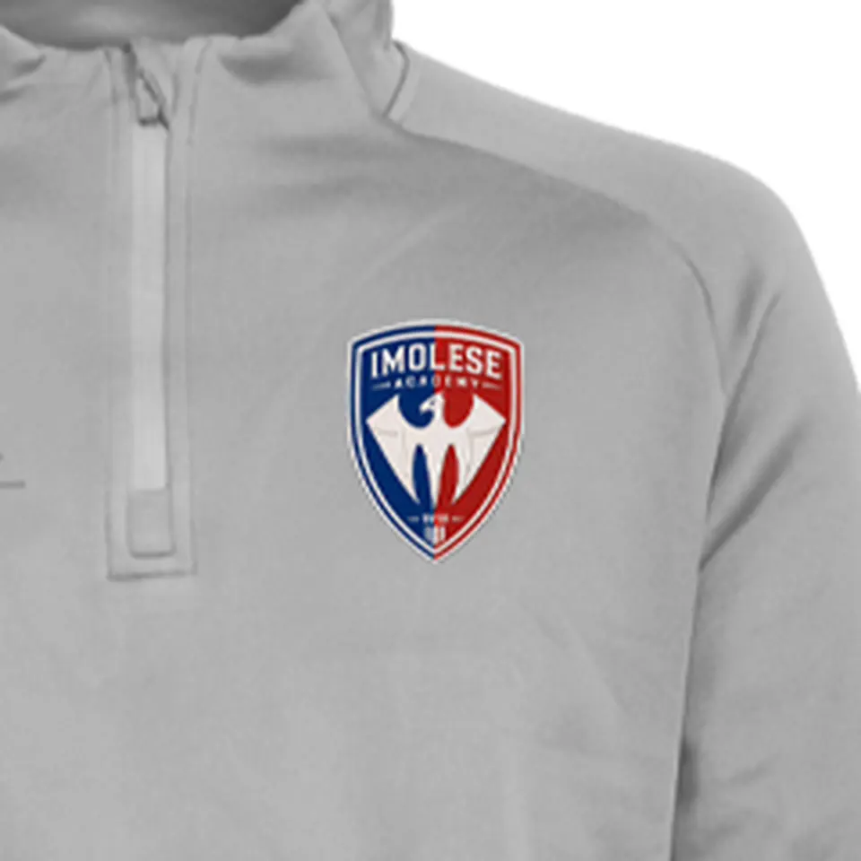 Felpa portiere Imolese Academy, colore Grigio, dettaglio, foto 3 di 3