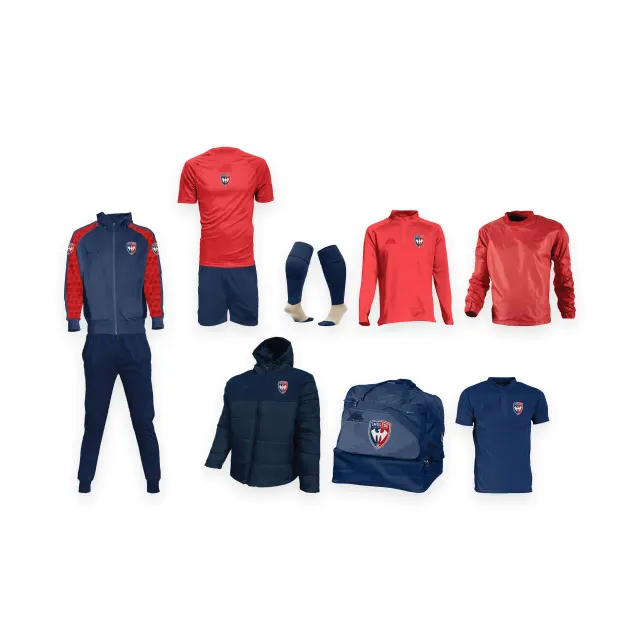 Kit scuola calcio Academy Imolese, capi affiancati, composizione del kit, foto 1 di 3