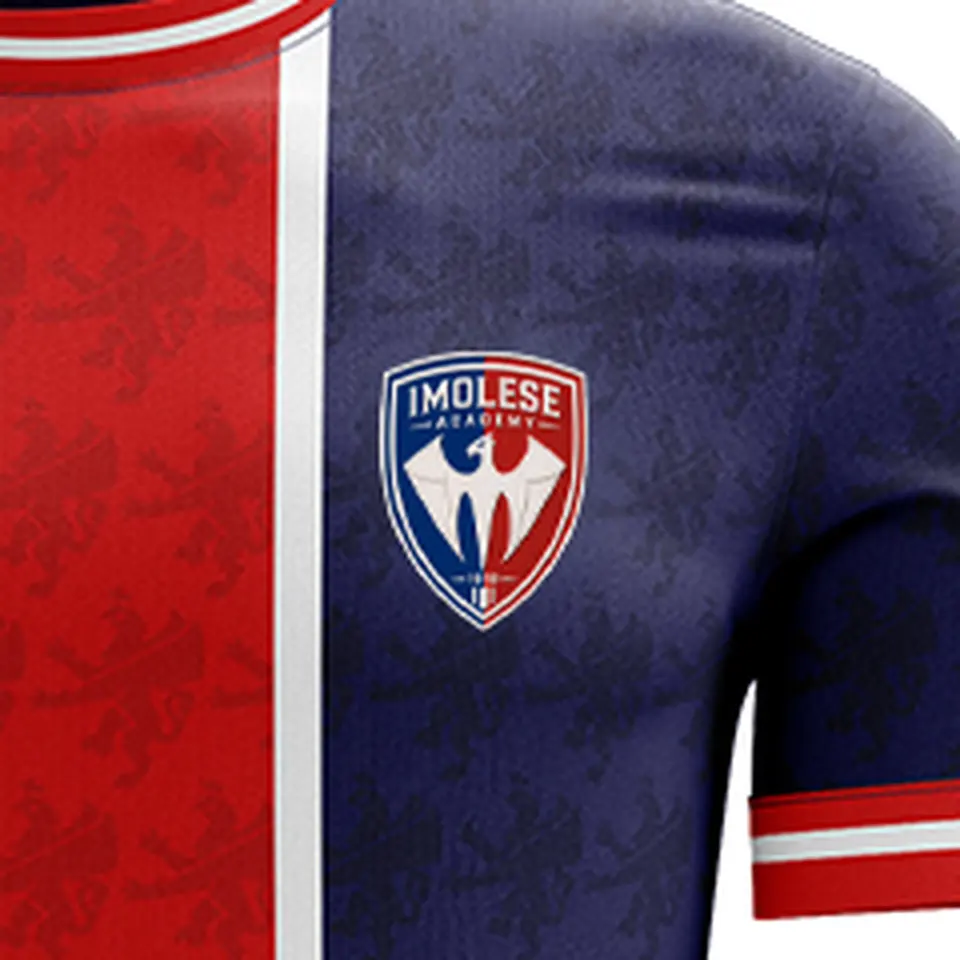 Maglia gara Academy Imolese, colore Blu, dettaglio, foto 3 di 3